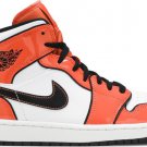 Mens Wmns Air Jordan 1 Mid SE Turf Orange DD6834 802