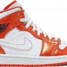 Mens Wmns Air Jordan 1 Mid SE Electro Orange DM3531 800