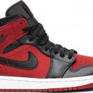 Mens Wmns Air Jordan 1 Mid Reverse Banned 554724 610