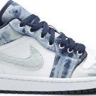 Mens Wmns Air Jordan 1 Low SE Washed Denim CZ8455 100