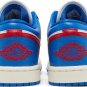 Mens Wmns Air Jordan 1 Low Sport Blue Gym Red DC0774 416