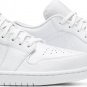 Mens Wmns Air Jordan 1 Low Triple White 553558 130