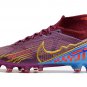 Nike Air Zoom Mercurial Superfly 9 Elite AG KM Mbappe - Dark BeetrootMetallic Vivid Gold