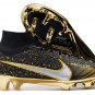 Nike Air Zoom Mercurial Superfly 9 Elite FG - BlackGoldWhite