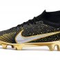 Nike Air Zoom Mercurial Superfly 9 Elite FG - BlackGoldWhite
