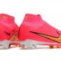 Nike Air Zoom Mercurial Superfly 9 Elite FG - PinkWhiteBlackVolt