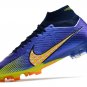 Nike Air Zoom Mercurial Superfly 9 Elite FG - Purple BlueBlackYellow