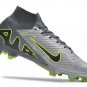 Nike Air Zoom Mercurial Superfly 9 Elite FG - Silver GreyBlackGreen