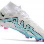 Nike Air Zoom Mercurial Superfly 9 Elite FG - WhiteBaltic BlueLaser Pink