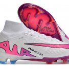 Nike Air Zoom Mercurial Superfly 9 Elite FG - WhitePinkFlash CrimsonHyper Blue