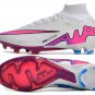 Nike Air Zoom Mercurial Superfly 9 Elite FG - WhitePinkFlash CrimsonHyper Blue