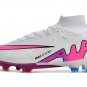 Nike Air Zoom Mercurial Superfly 9 Elite FG - WhitePinkFlash CrimsonHyper Blue