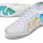 Nike Air Zoom Mercurial Superfly 9 Elite FG Enzo Fernandez - Nuovo WhiteMetallic GoldMulticolor Blue