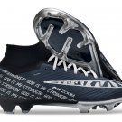 Nike Air Zoom Mercurial Superfly 9 Elite FG Football Boots - BlueWhiteSilver Black