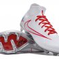 Nike Air Zoom Mercurial Superfly 9 Elite FG Football Boots - WhiteRedSilver