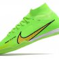 Nike Air Zoom Mercurial Superfly 9 Elite Indoor - GreenBlackLaser Pink