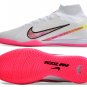 Nike Air Zoom Mercurial Superfly 9 Elite Indoor Marcus Rashford - WhiteBlackHyper Pink
