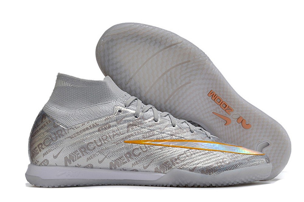 Nike Air Zoom Mercurial Superfly 9 Elite Indoor XXV SE Disruption - Metallic SilverWolf GreyBlack