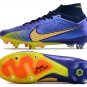 Nike Air Zoom Mercurial Superfly 9 Elite SG-Pro Anti-Clog - Purple BlueBlackYellow