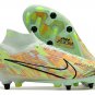 Nike Air Zoom Mercurial Superfly 9 Elite SG-Pro Bonded Pack - Barely GreenBlackened BlueTotal Orange