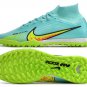 Nike Air Zoom Mercurial Superfly 9 Elite Turf - Laser BlueBlackMulti-Color