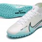 Nike Air Zoom Mercurial Superfly 9 Elite Turf - WhiteBaltic BlueLaser Pink