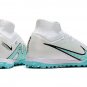 Nike Air Zoom Mercurial Superfly 9 Elite Turf - WhiteBaltic BlueLaser Pink