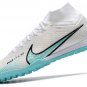 Nike Air Zoom Mercurial Superfly 9 Elite Turf - WhiteBaltic BlueLaser Pink