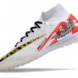 Nike Air Zoom Mercurial Superfly 9 Elite Turf Football Boots - WhiteGoldRed