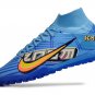 Nike Air Zoom Mercurial Superfly 9 Elite Turf KM X Mbappe - Baltic BlueWhite