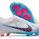 Nike Air Zoom Mercurial Vapor 15 Elite FG Blast - WhiteBaltic BluePink Blast
