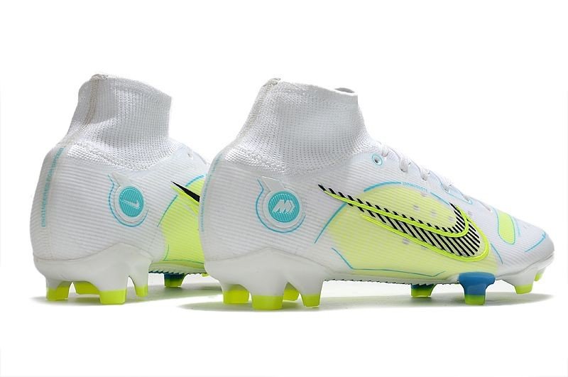 Mercurial Superfly 8 Elite FG While Volt Blue