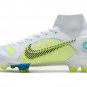 Mercurial Superfly 8 Elite FG While Volt Blue