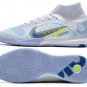 Mercurial Superfly 8 Elite Indoor Progress Pack - Grey Blackened Blue