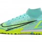 Mercurial Superfly 8 Elite Turf Impulse - Dynamic Turquoise Lime Glow