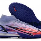Mercurial Superfly 8 Elite Turf Kylian Mbappe KM Flames - Light ThistleMetallic Silver