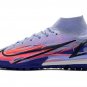 Mercurial Superfly 8 Elite Turf Kylian Mbappe KM Flames - Light ThistleMetallic Silver