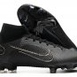 Mercurial Superfly VIII Elite FG Black Black