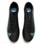Mercurial Vapor 14 Elite FG Black Iron Grey University Blue