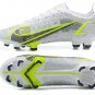 Mercurial Vapor 14 Elite FG Silver Safari CR7 - WhiteBlackMetallic SilverVolt