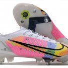 Mercurial Vapor 14 Elite SG-Pro Dragonfly - WhiteMetallic SilverDark Raisin