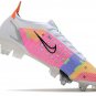 Mercurial Vapor 14 Elite SG-Pro Dragonfly - WhiteMetallic SilverDark Raisin