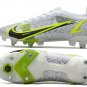 Mercurial Vapor 14 Elite SG-PRO Silver Safari CR7 - WhiteBlackMetallic SilverVolt