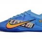 Zoom Mercurial Vapor 15 Elite Indoor KM X Mbappe - Baltic BlueWhite