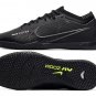 Zoom Mercurial Vapor 15 Elite Indoor Shadow Pack - BlackDark Smoke GreyWhite