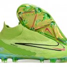 Phantom GX Elite DF FG Link Football - Laser GreenVolt BlackRed