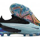 Phantom GX Elite FG Link Football - Laser BlueBlackWhite