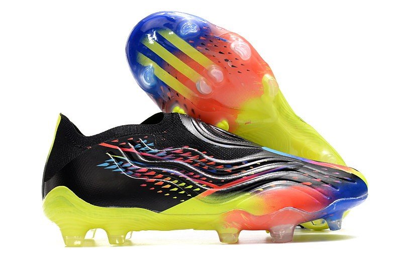 adidas Copa Sense + FG 'Al Rihla 2022 World Cup' - BlackBright CyanYellow