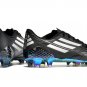 adidas F50 adizero IV Leather FG Speed Legacy - BlackSilver MetallicWhite