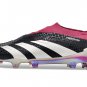 adidas Predator 30 Elite Laceless FG 30th Anniversary - Core BlackOff WhiteLegacy Burgundy